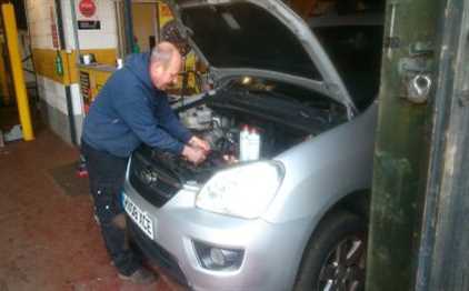 Stuart Dingle Proprietor of Airdrome Cars, Sawbridgeworth